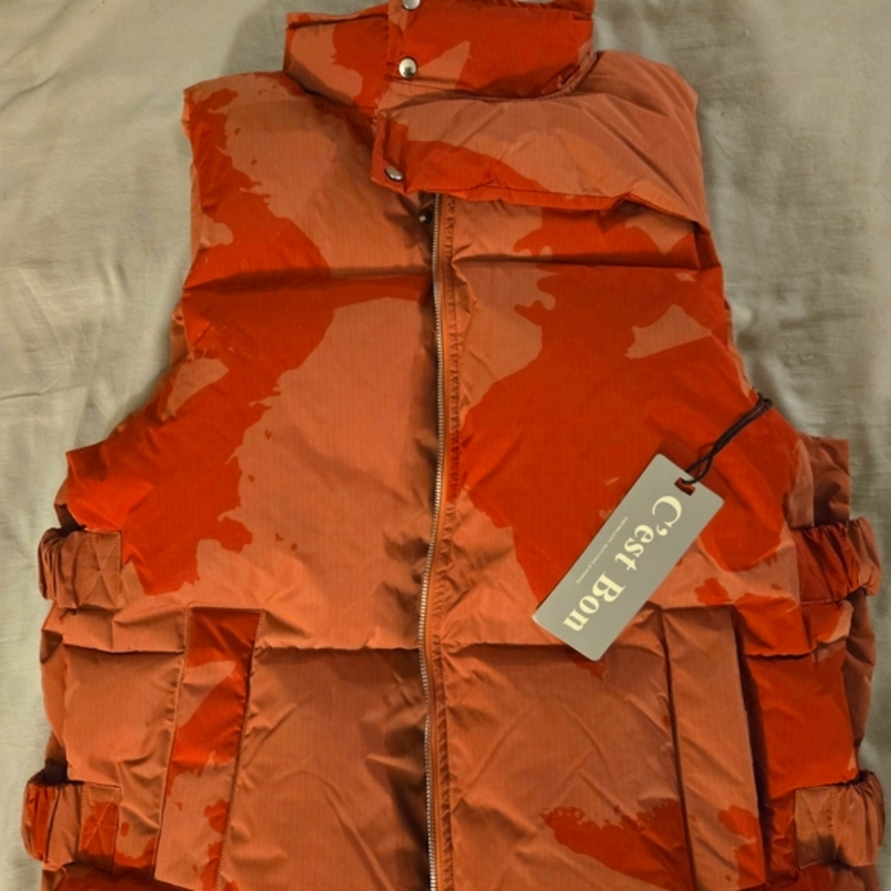 BRAND NEW C'est Bon Orange Vest